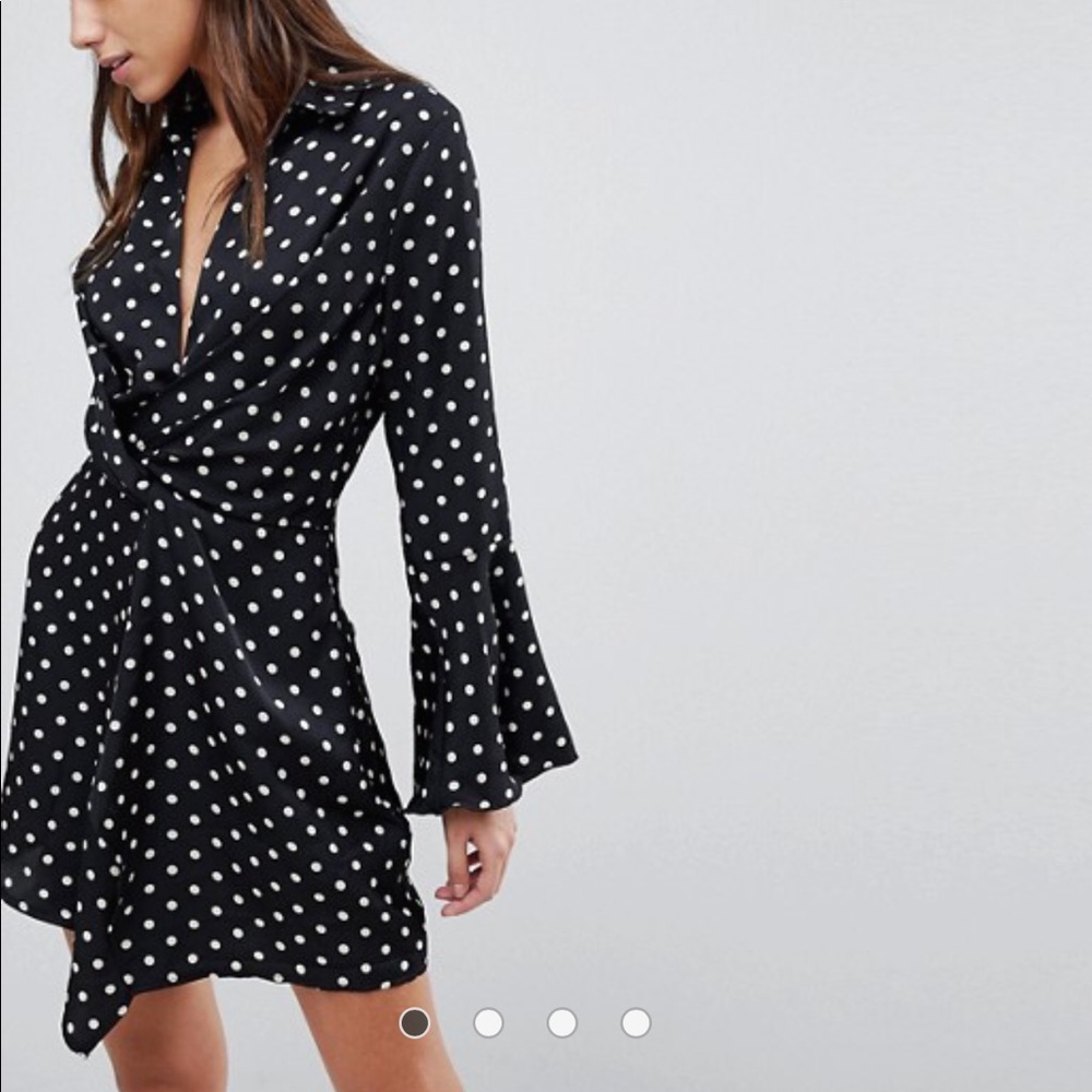 NWT Polka Dot Shift Dress - Picture 1 of 6